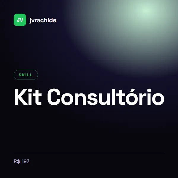 Capa de Kit Consultório