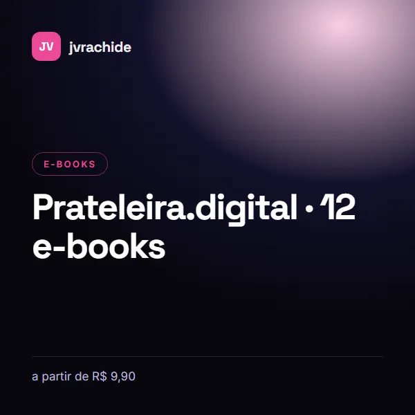 Capa de Prateleira.digital · 12 e-books